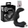 Rebel - vibratore prostatico curvo - silicone nero