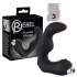 Rebel - vibratore prostatico curvo - silicone nero