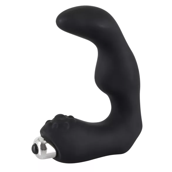 Rebel - vibratore prostatico curvo - silicone nero