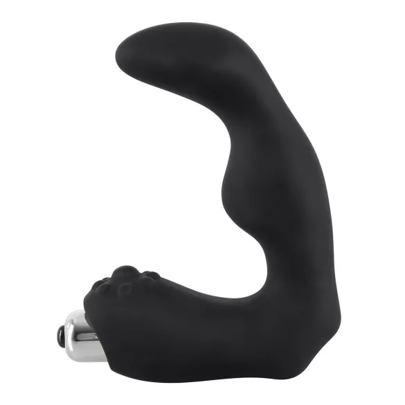 Rebel - vibratore prostatico curvo - silicone nero