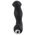 Rebel - vibratore prostatico curvo - silicone nero