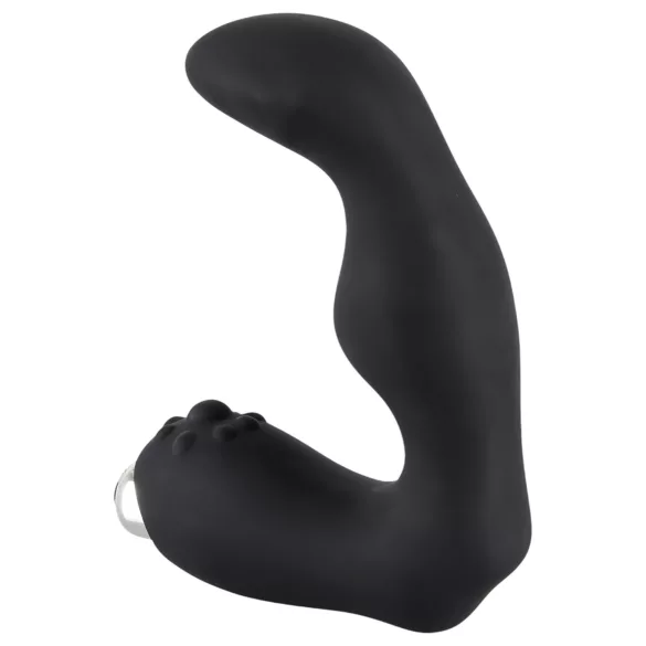 Rebel - vibratore prostatico curvo - silicone nero