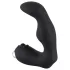 Rebel - vibratore prostatico curvo - silicone nero