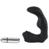Rebel - vibratore prostatico curvo - silicone nero