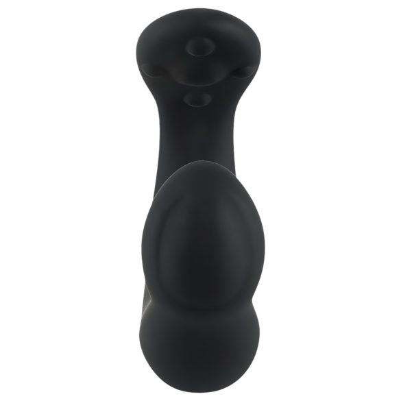 Rebel - vibratore prostatico curvo - silicone nero