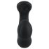 Rebel - vibratore prostatico curvo - silicone nero