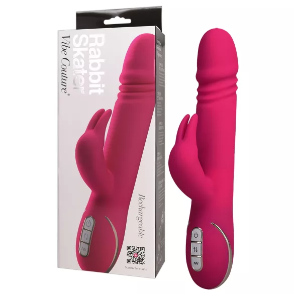 Vibe Couture Rabbit Skater - vibratore rabbit con stimolazione rotante