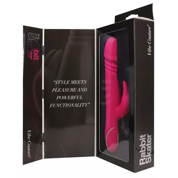 Vibe Couture Rabbit Skater - vibratore rabbit con stimolazione rotante