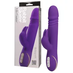   Vibe Couture - Vibratore rabbit con funzione di spinta - silicone viola