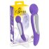 SMILE - vibratore massaggiatore a 2 motori - silicone viola
