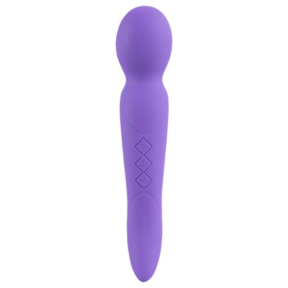 SMILE - vibratore massaggiatore a 2 motori - silicone viola
