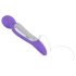 SMILE - vibratore massaggiatore a 2 motori - silicone viola