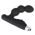 Rebel - vibratore prostatico con sfere - silicone nero