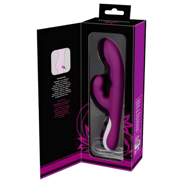 Javida - vibratore stimolatore clitoride riscaldante - silicone rosa