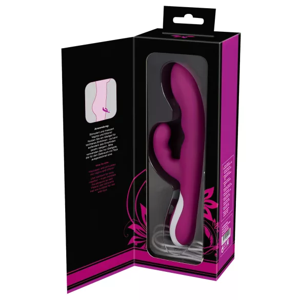 Javida - vibratore stimolatore clitoride riscaldante - silicone rosa