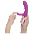 Javida - vibratore stimolatore clitoride riscaldante - silicone rosa
