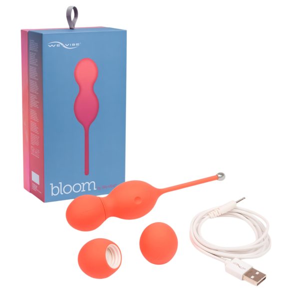 We-Vibe Bloom - Palle Geisha con Pesi Intercambiabili (Arancione)