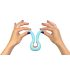 G-vibe Mini - vibratore punto G ricaricabile USB - silicone menta