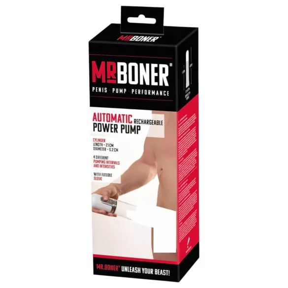 You2Toys - Mister Boner Automatic - pompa per pene automatica ricaricabile
