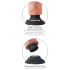 King Cock - vibratore realistico con ventosa - 18 cm naturale