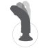Vibratore King Cock 7 con ventosa (18 cm) - colore naturale