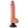 King Cock - vibratore realistico con ventosa - 25 cm - colore naturale