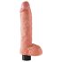 King Cock - vibratore realistico con ventosa - 25 cm - colore naturale
