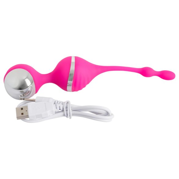 SMILE - pallina vaginale vibrante - silicone rosa