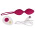 Lust - Palline Geisha vibranti a batteria con radio (mora)