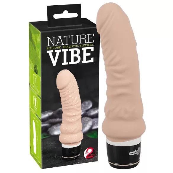 You2Toys - vibratore realistico - vibrazione - silicone naturale