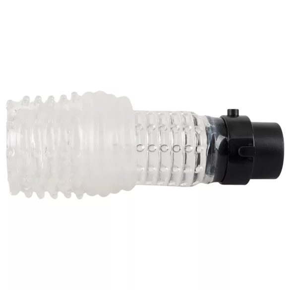 You2Toys - pompa per pene e masturbatore 2in1 trasparente