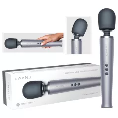 le Wand - vibratore massaggiante ricaricabile - argento