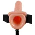 Fetish Strap-on 7 - vibratore indossabile realistico - colore naturale