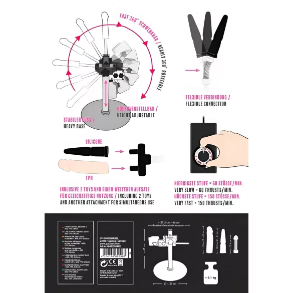 You2Toys - Big Bang Penetrator - macchina del sesso elettrica / a rete