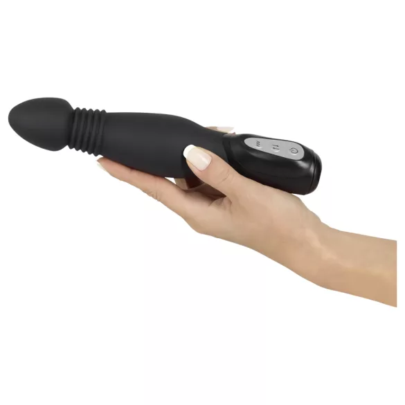 You2Toys - Vibratore anale a spinta - nero