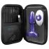 b-Vibe Rimming - vibratore anale con perle rotanti (viola)