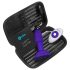 b-Vibe Rimming - vibratore anale con perle rotanti (viola)