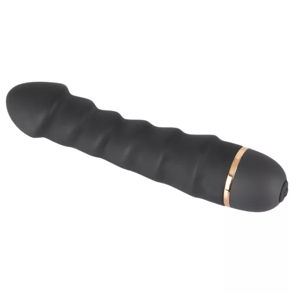 You2Toys - vibratore flessibile ondulato - silicone nero