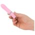 Pillow Talk Flirty - vibratore a bacchetta ricaricabile - silicone rosa