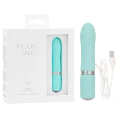  Pillow Talk Flirty - vibratore a bacchetta ricaricabile - turchese
