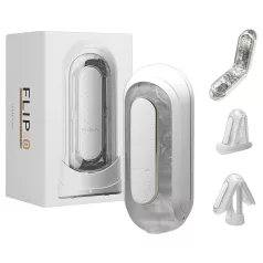 TENGA Flip Zero - masturbatore vibrante - bianco