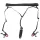 Bad Kitty - Pinza vibrante per labbra intime e slip - nero S-L