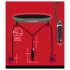 Bad Kitty - Pinza vibrante per labbra intime e slip - nero S-L