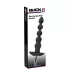 Black Velvets - vibratore anale ricaricabile 5 sfere in silicone nero