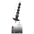 Black Velvets - vibratore anale ricaricabile 5 sfere in silicone nero