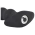 Black Velvets - vibratore anale ricaricabile 5 sfere in silicone nero