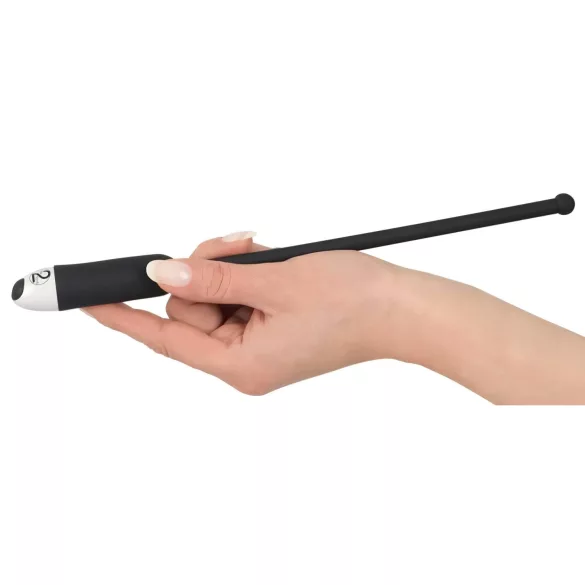 You2Toys - dilatatore uretrale vibrante - silicone nero 8-11mm