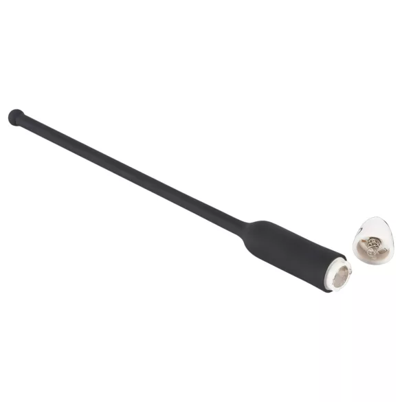You2Toys - dilatatore uretrale vibrante - silicone nero 8-11mm