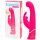 Happyrabbit - vibratore punto G impermeabile con stimolatore clitoride - rosa