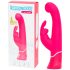 Happyrabbit - vibratore punto G impermeabile con stimolatore clitoride - rosa